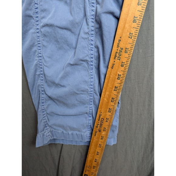 Hollister Pants Women's Jeans Blue Loose Cargo Size 00R w24R - Picture 2 of 7